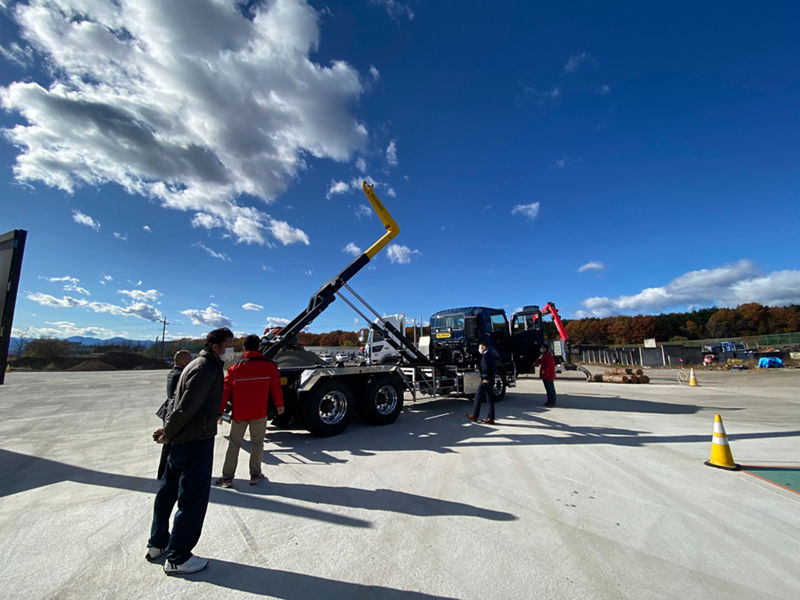 The Experience Day featured our high-end products such as the new M-Series Epsilon cranes and the TEC 5 Hookloader